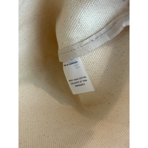 Duluth Embroidered Gnome Canvas Zipper Pouch With Leather Pull New - Picture 6 of 8